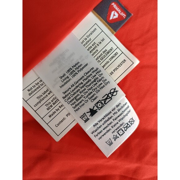 Eddie Bauer First Ascent Jacket Women's XL Ignite Flux Hooded Gray Orange Coat - Picture 9 of 11